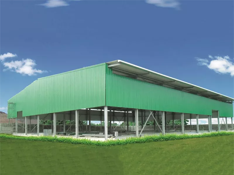 Eco-faauo prifab uamea fale teu oloa